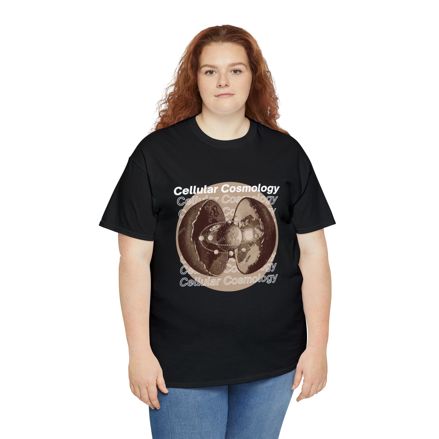 Flat Earth Awakening- Cellular Cosmology T-Shirt