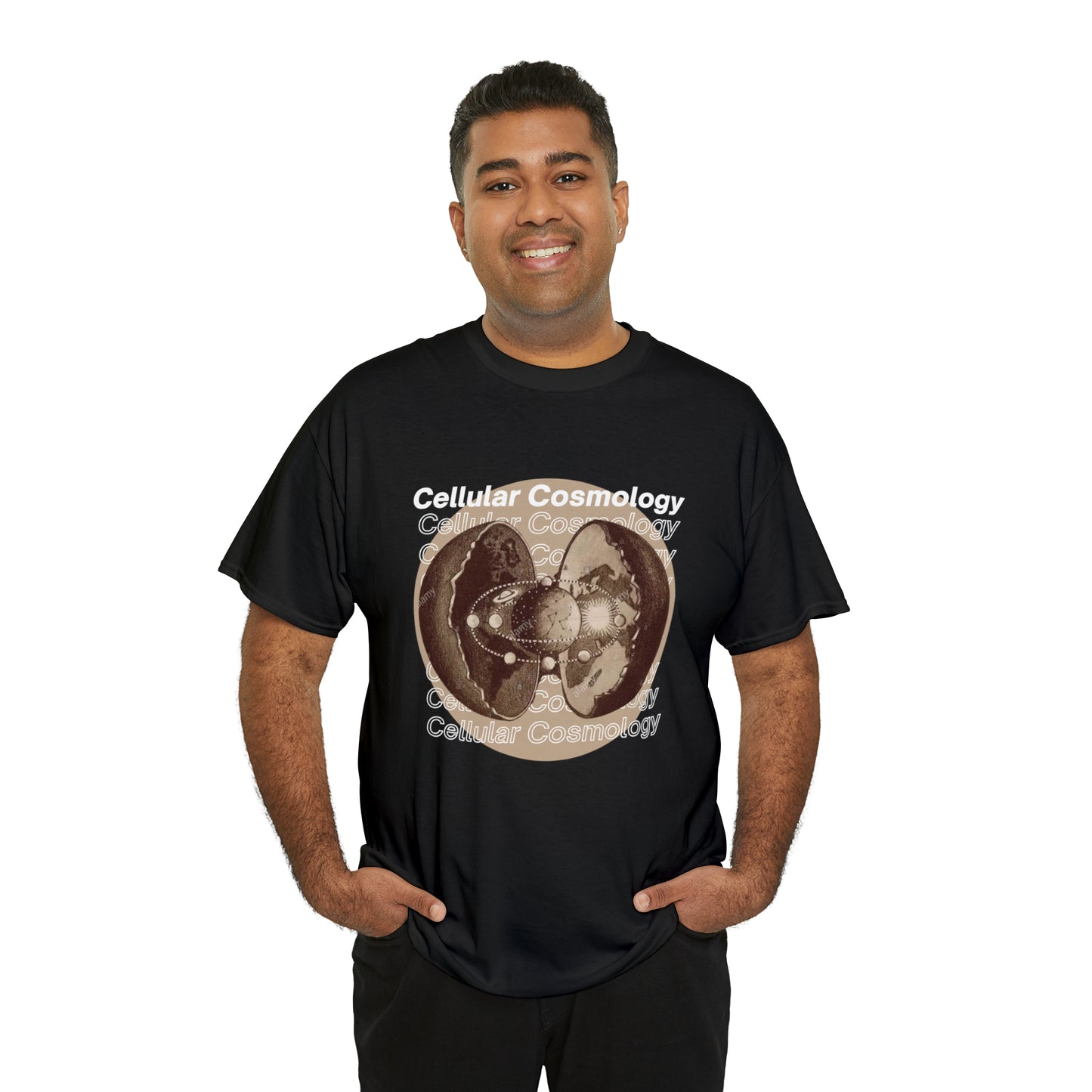 Flat Earth Awakening- Cellular Cosmology T-Shirt