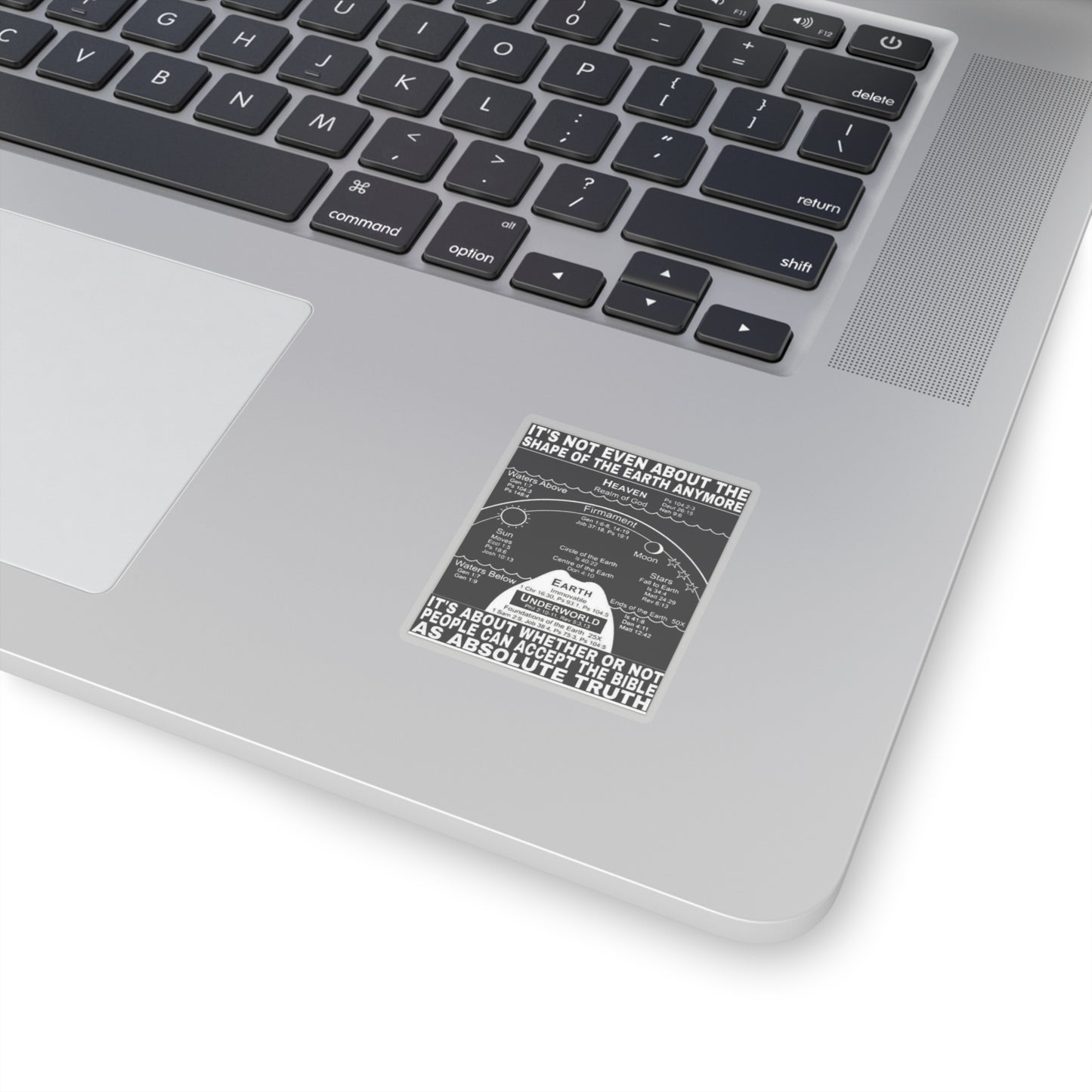 Flat Earth Awakening- Absolute Truth Sticker