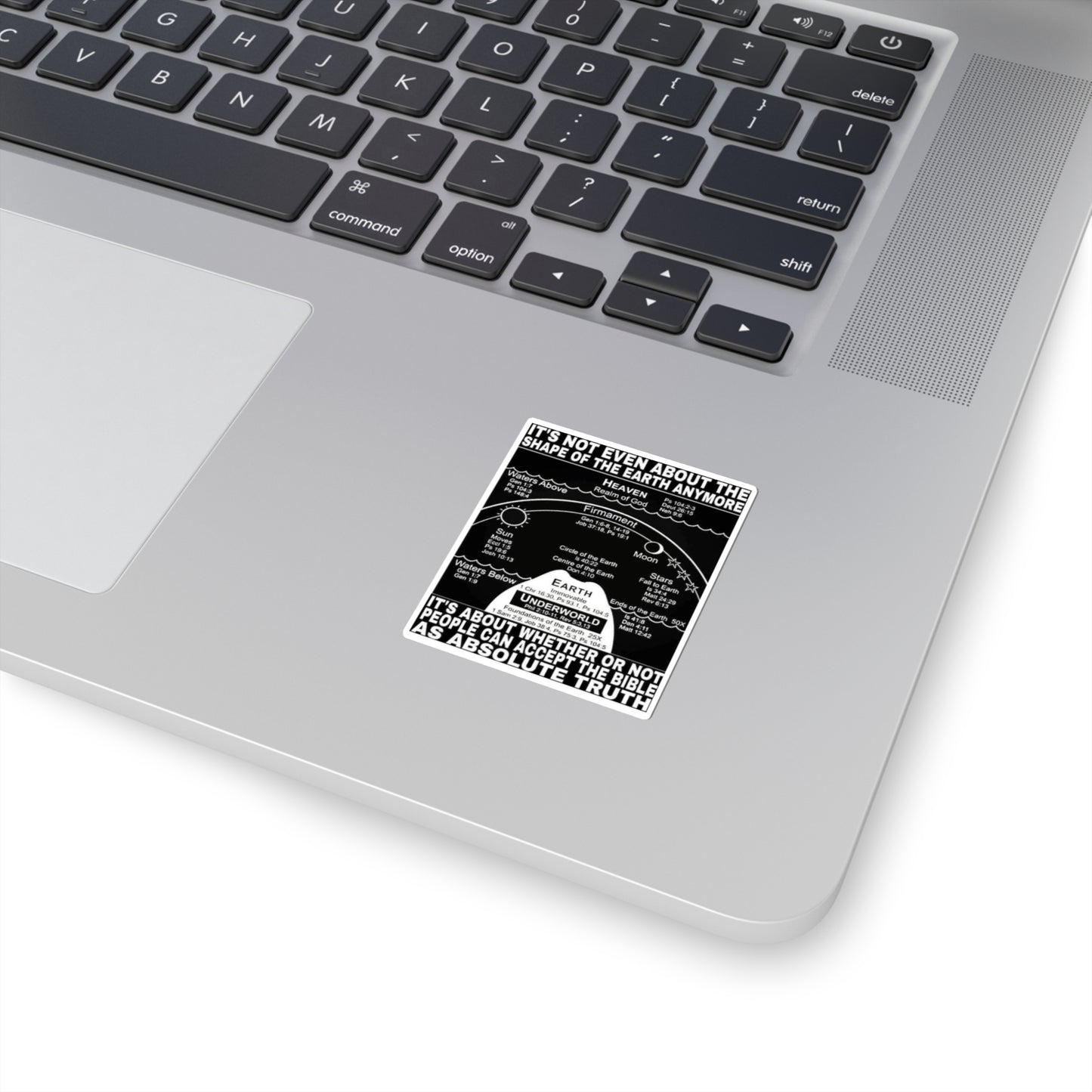 Flat Earth Awakening- Absolute Truth Sticker