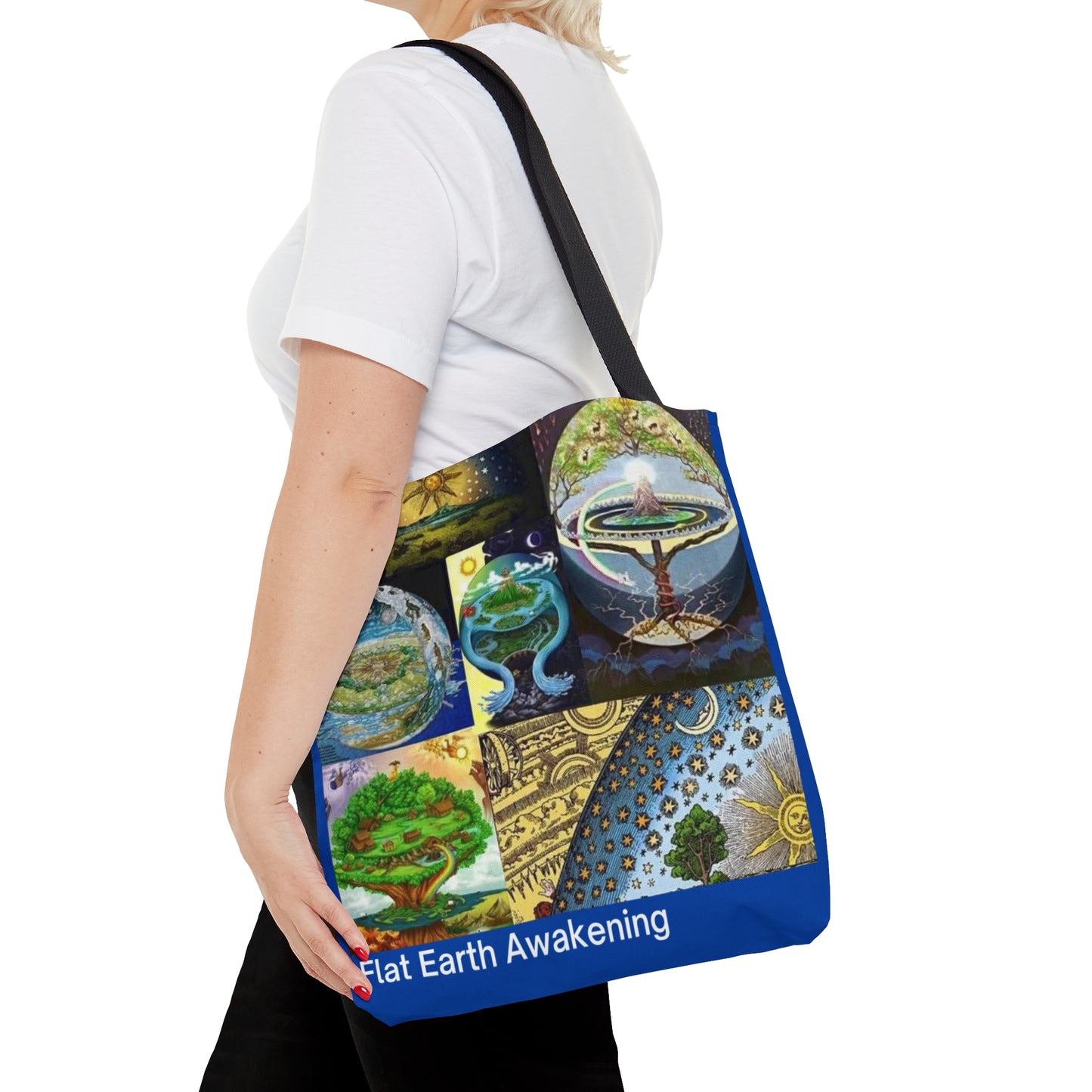 Flat Earth Awakening- Tote Bag