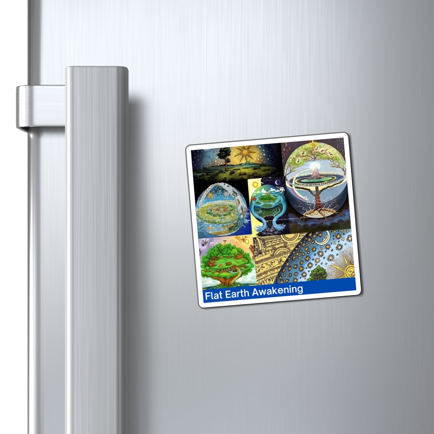 Flat Earth Awakening Magnet