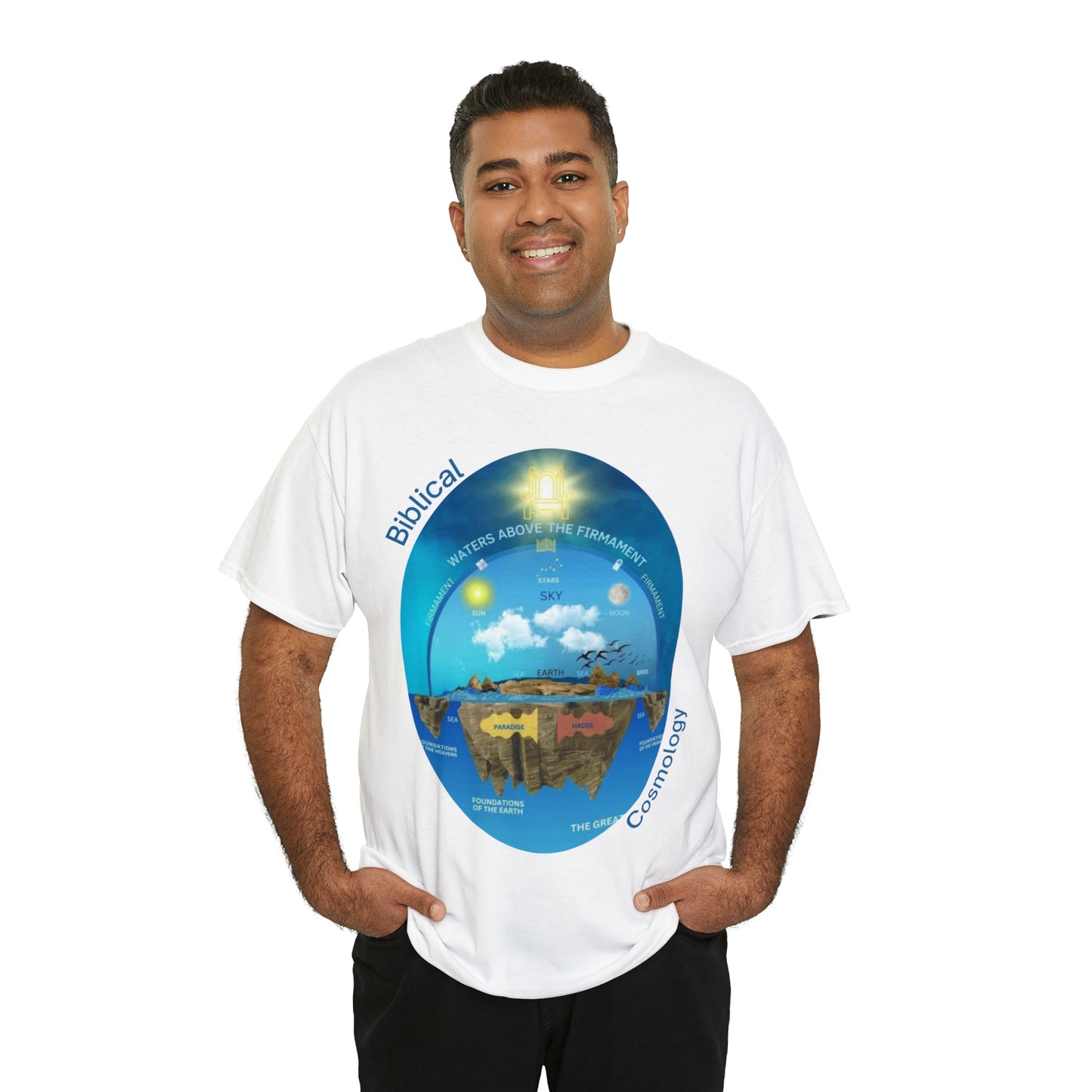 Flat Earth Awakening- Biblical Cosmology T-Shirt