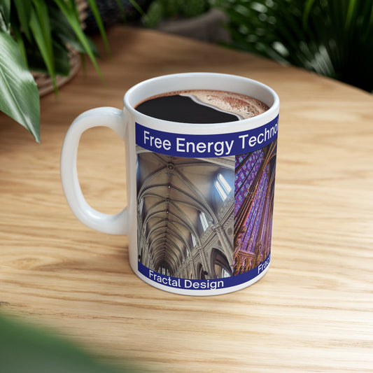 Free Energy Technology Of The Old World- Fractal Design Mug