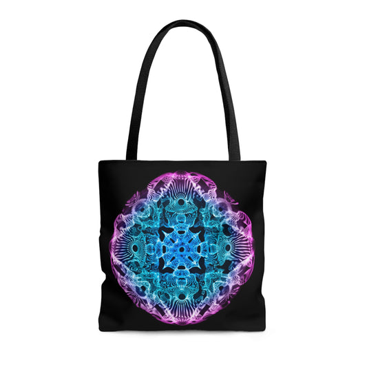 Cymatics Collection- Purple Cymatic Tote Bag