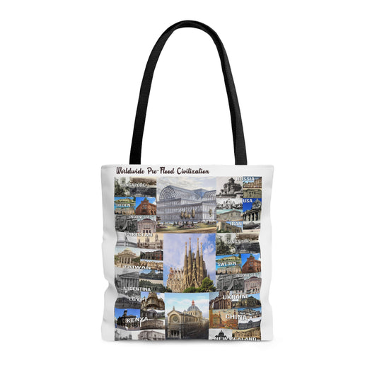 Worldwide Pre-Flood Civilizations - Tote Bag