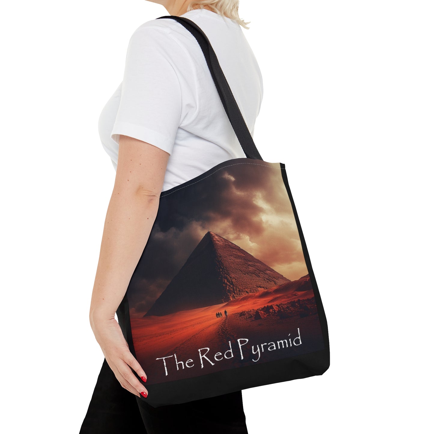 The Pyramid Collection- The Red Pyramid Tote Bag