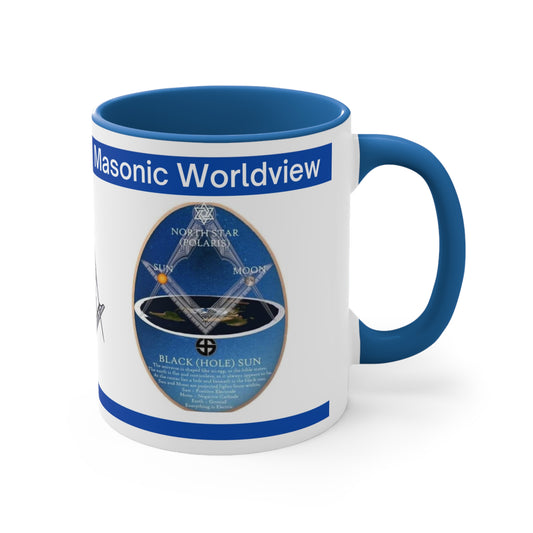 Flat Earth Awakening- Masonic Worldview Mug