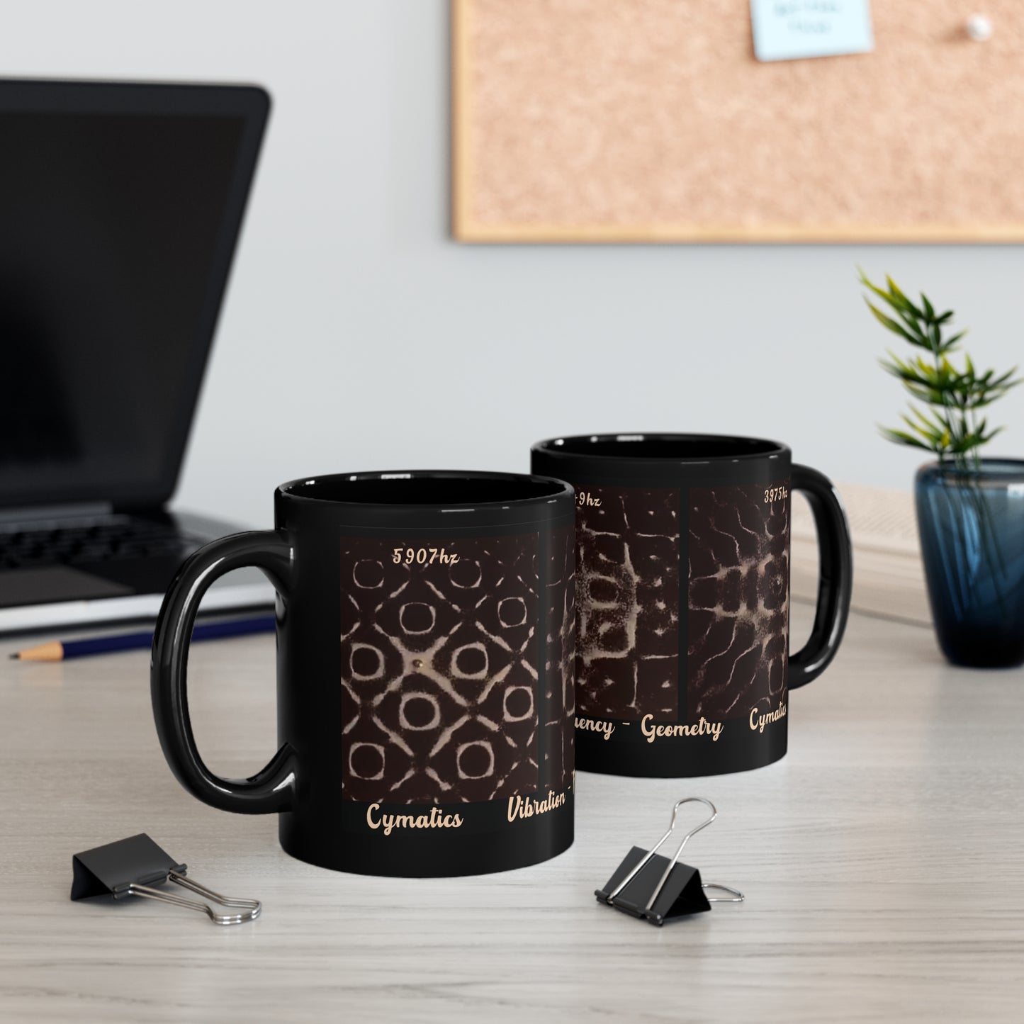 Cymatics Collection- Frequency Mug