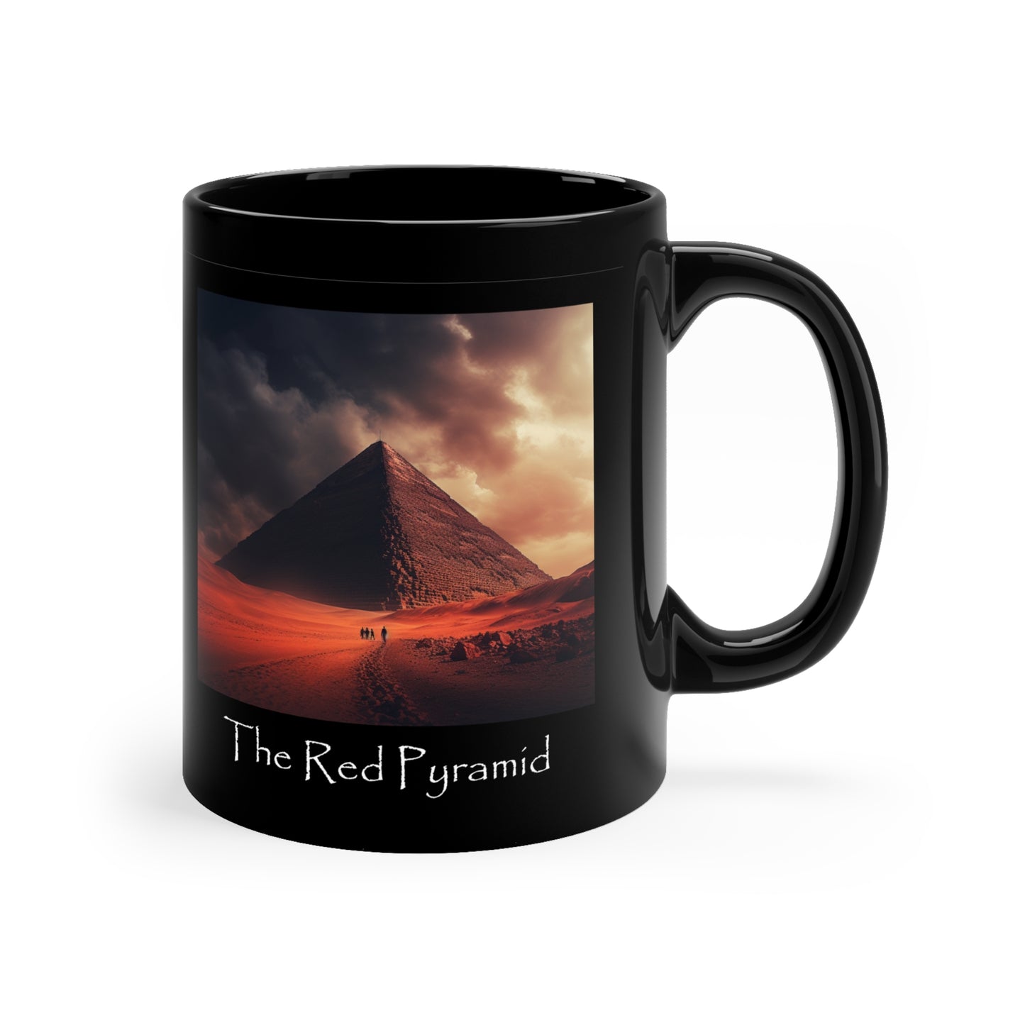 The Pyramid Collection- The Red Pyramid Mug