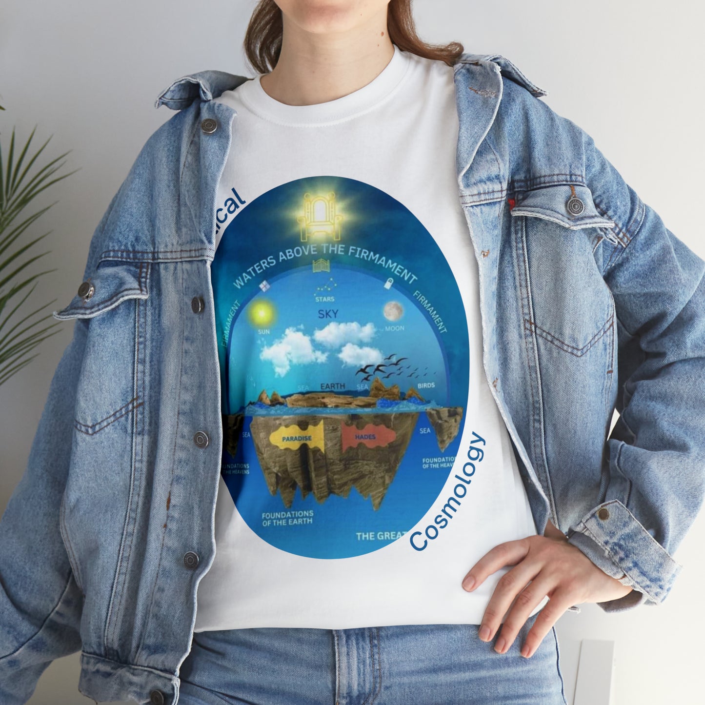 Flat Earth Awakening- Biblical Cosmology T-Shirt