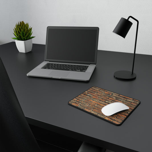 Old World Structural Elements/ Brick and Stone - Red Brick Mouse Pad