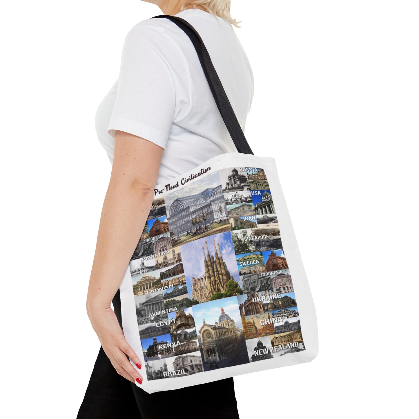 Worldwide Pre-Flood Civilizations - Tote Bag