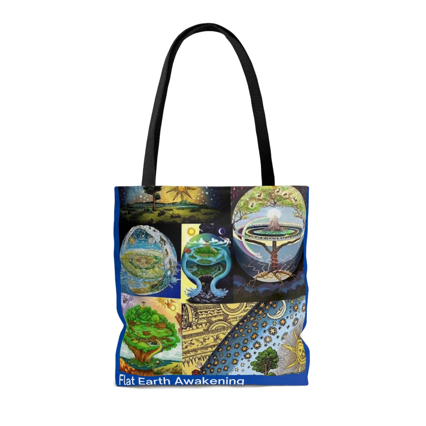 Flat Earth Awakening- Tote Bag