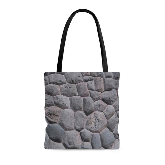 Old World Structural Elements- Hexagonal Megaliths Tote Bag