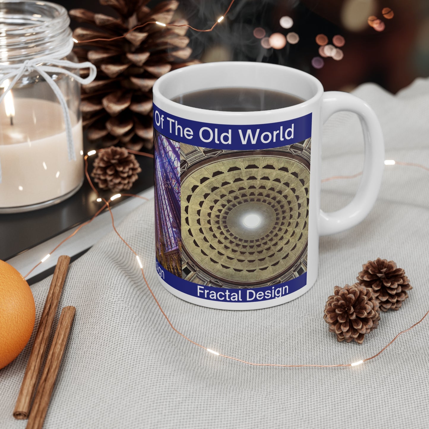 Free Energy Technology Of The Old World- Fractal Design Mug