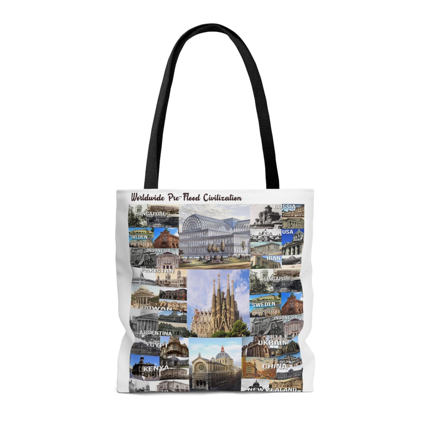 Worldwide Pre-Flood Civilizations - Tote Bag