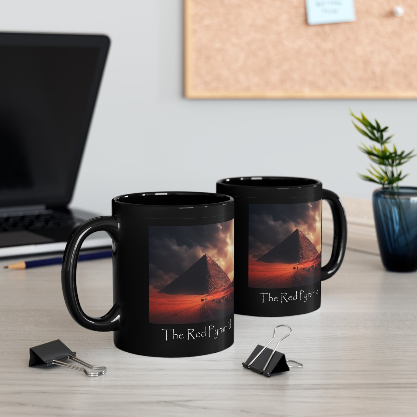 The Pyramid Collection- The Red Pyramid Mug